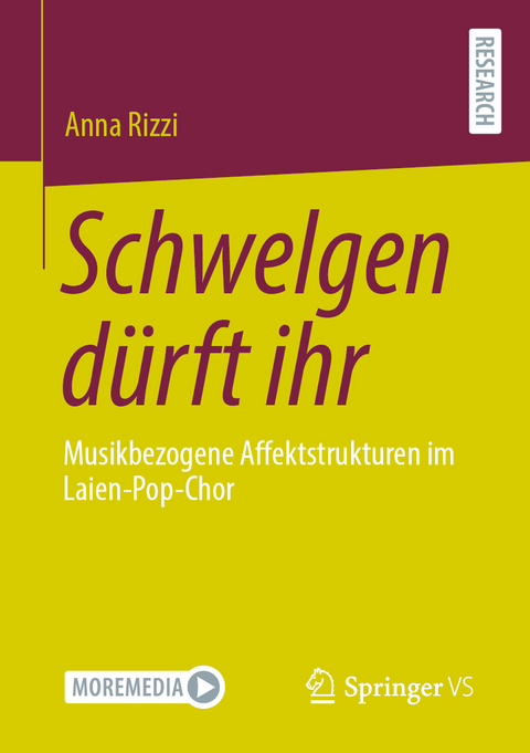 Schwelgen dürft ihr - Anna Rizzi