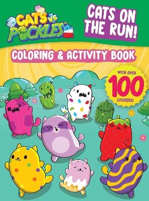 CATS ON THE RUN! — COLORING & ACTIVITY BOOK - Curiosity Books