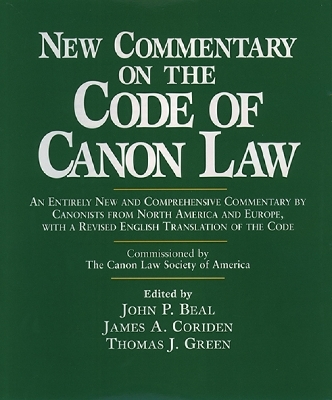 New Commentary on the Code of Canon Law - 