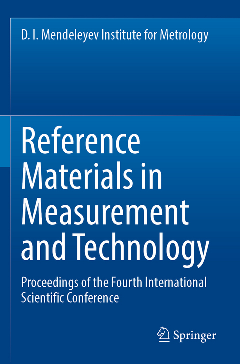 Reference Materials in Measurement and Technology - 