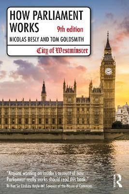 How Parliament Works - Nicolas Besly, Tom Goldsmith