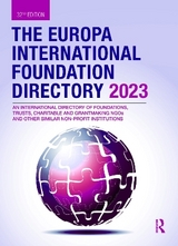 The Europa International Foundation Directory 2023 - Publications, Europa