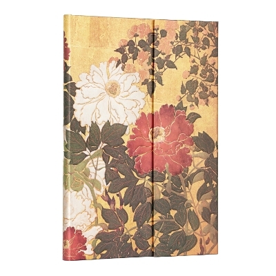 Natsu (Rinpa Florals) Midi Unlined Hardback Journal (Wrap Closure) -  Paperblanks