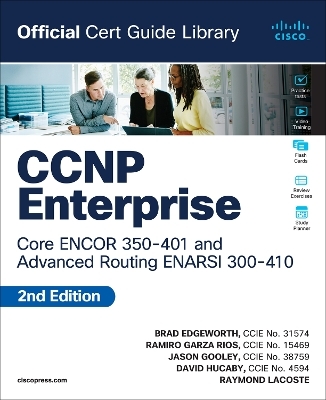 Slipcase for CCNP Enterprise Core ENCOR 350-401 and Advanced Routing ENARSI 300-410 Official Cert Guide Library, Second Edition - Brad Edgeworth, Ramiro Garza Rios, Jason Gooley, David Hucaby, Raymond Lacoste