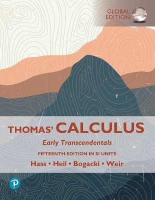 Course ISBN for Pearson MyLab Mathematics - Instant Access - for Thomas' Calculus: Early Transcendentals, SI Units - Joel Hass, Christopher Heil, Maurice Weir