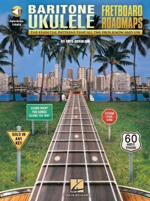 Fretboard Roadmaps - Baritone Ukulele - Fred Sokolow