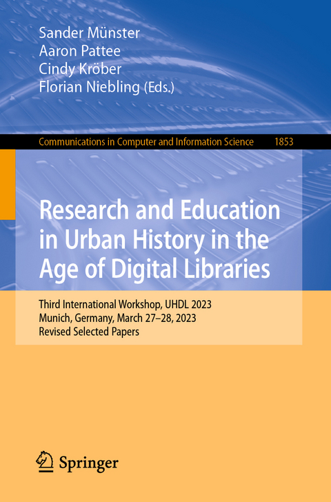 Research and Education in Urban History in the Age of Digital Libraries - 