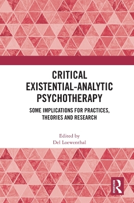 Critical Existential-Analytic Psychotherapy - 