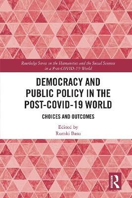 Democracy and Public Policy in the Post-COVID-19 World - 