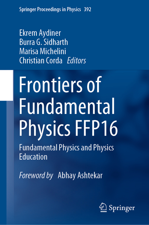 Frontiers of Fundamental Physics FFP16 - 