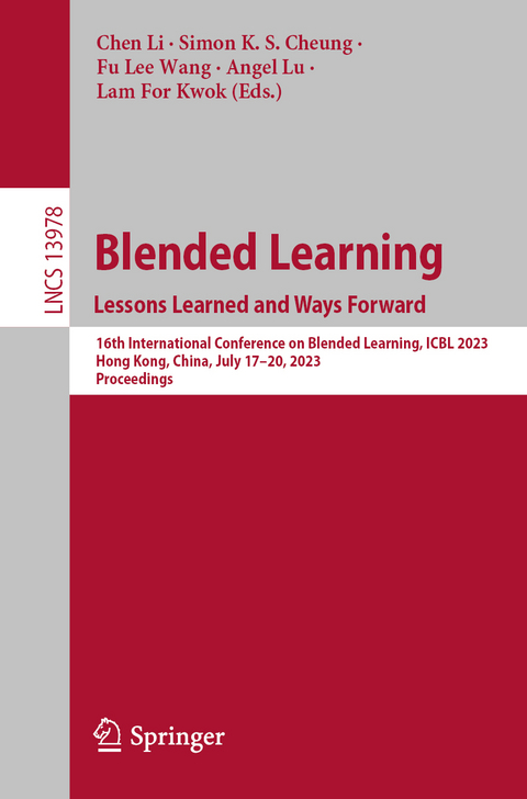 Blended Learning : Lessons Learned and Ways Forward - 