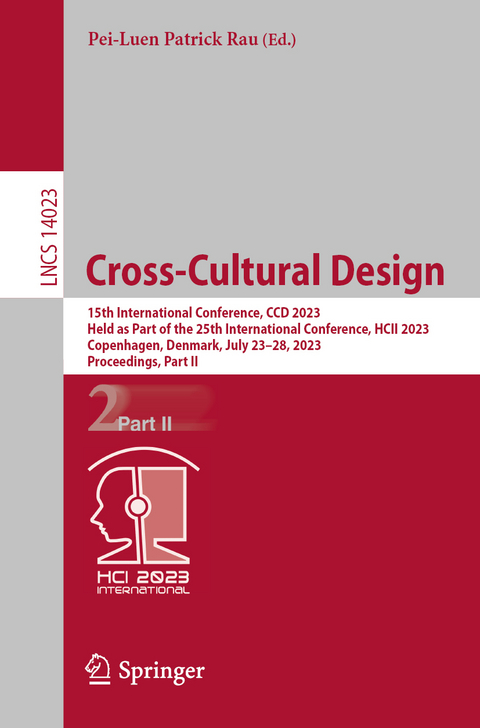 Cross-Cultural Design - 