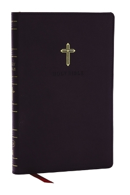 KJV Holy Bible: Ultra Thinline, Black Leathersoft, Red Letter, Comfort Print: King James Version -  Thomas Nelson