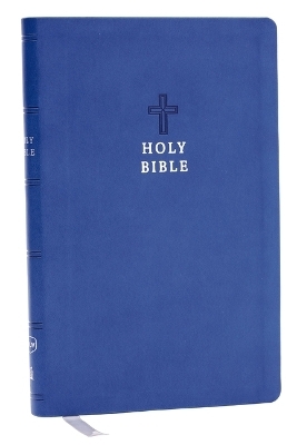 NKJV Holy Bible, Value Ultra Thinline, Blue Leathersoft, Red Letter, Comfort Print -  Thomas Nelson