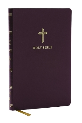 KJV Holy Bible: Ultra Thinline, Burgundy Bonded Leather, Red Letter, Comfort Print: King James Version -  Thomas Nelson