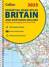 2025 Collins Essential Road Atlas Britain and Northern Ireland - Collins Maps