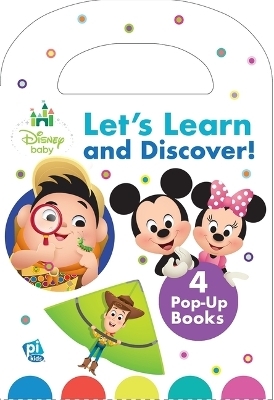 Disney Baby: Let's Learn and Discover! 4 Pop-Up Books -  Pi Kids