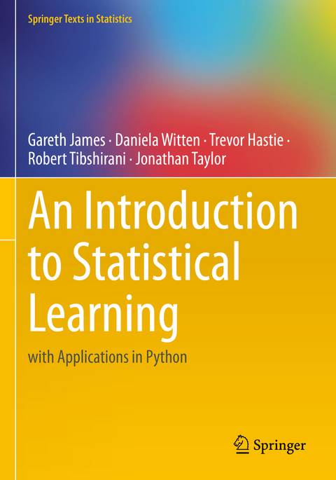 An Introduction to Statistical Learning - Gareth James, Daniela Witten, Trevor Hastie, Robert Tibshirani, Jonathan Taylor