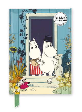 Moomins on the Riviera (Foiled Blank Journal) - Flame Tree Studio