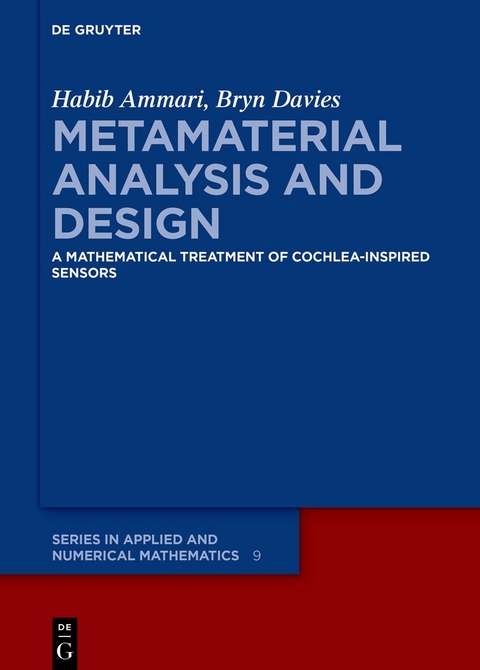 Metamaterial Analysis and Design - Habib Ammari, Bryn Davies