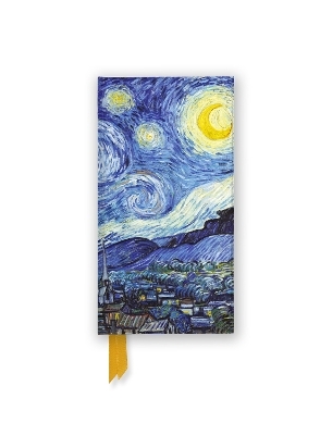 Vincent van Gogh: Starry Night (Foiled Slimline Journal) - 