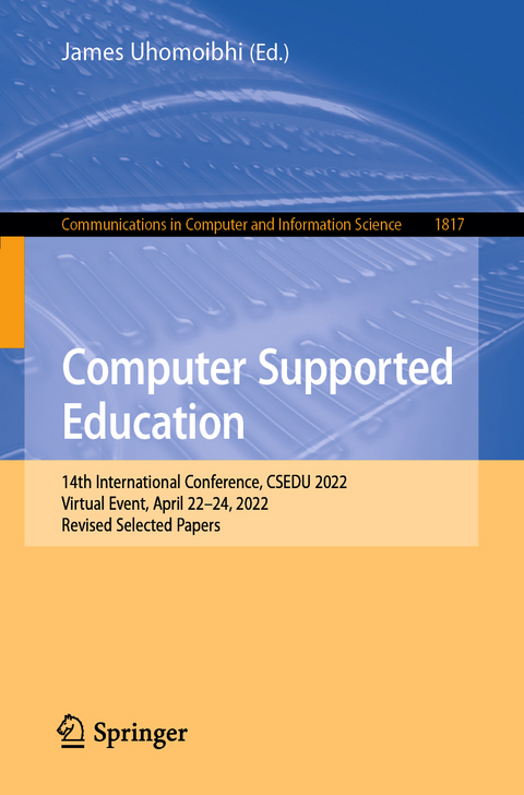 Computer Supported Education - 