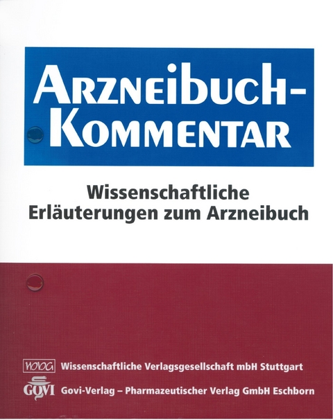 Arzneibuch-Kommentar - 