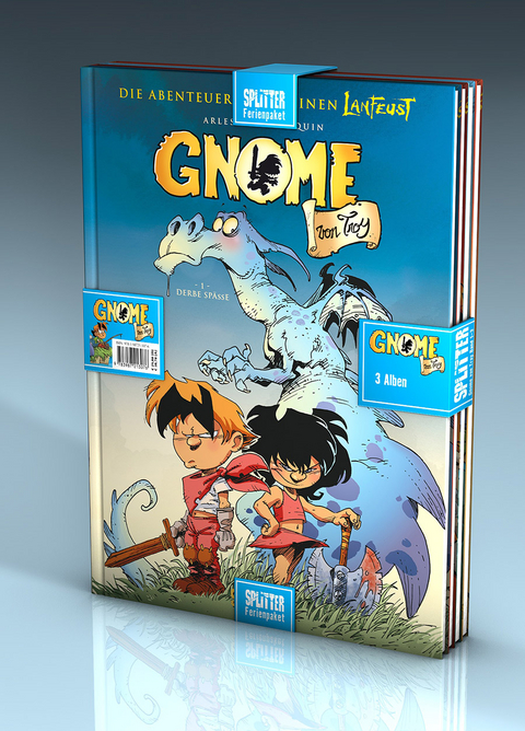 Die Gnome von Troy Ferienpaket: Band 1 - 3 - Christophe Arleston