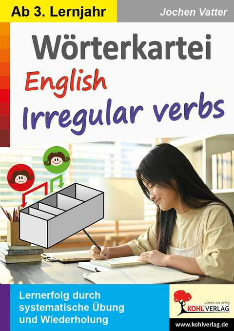 Wörterkartei English Irregular verbs - Jochen Vatter