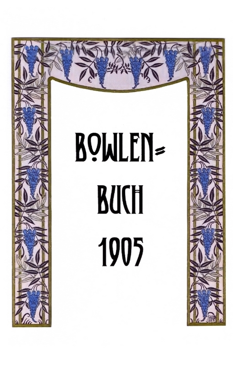 Bowlen-Buch 1905 - Thomas H. Grosjean