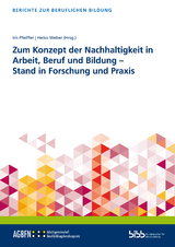 Zum Konzept der Nachhaltigkeit in Arbeit, Beruf und Bildung – Stand in Forschung und Praxis