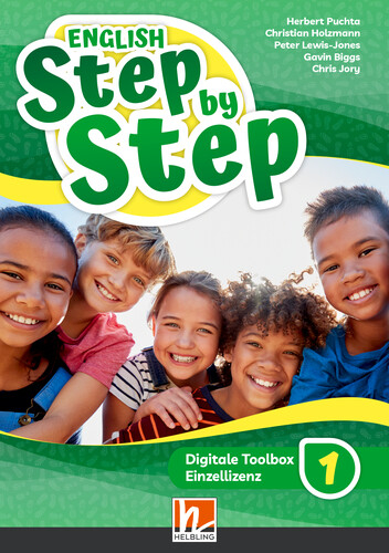 ENGLISH Step by Step 1 | Digitale Toolbox EL - Herbert Puchta, Christian Holzmann, Peter Lewis-Jones, Gavin Biggs