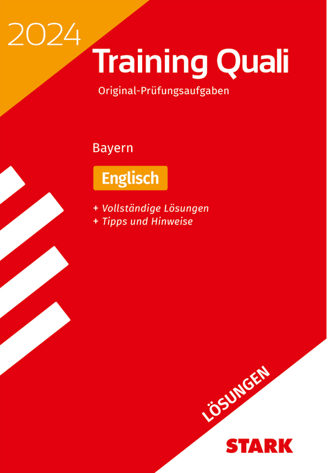 STARK Lösungen zu Training Abschlussprüfung Quali Mittelschule 2024 - Englisch 9. Klasse - Bayern - Birgit Mohr