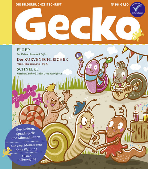 Gecko Kinderzeitschrift Band 96 - Jan Kaiser, Hans-Peter Tiemann, Kristina Dunker, Arne Rautenberg, Mascha Greune, Ina Nefzer