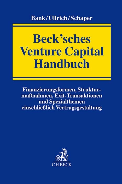 Beck’sches Venture Capital Handbuch - 