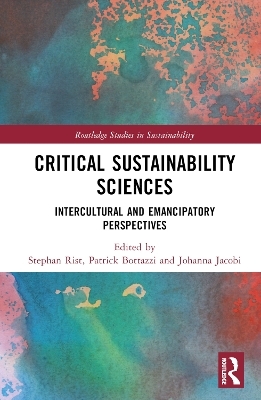 Critical Sustainability Sciences - 