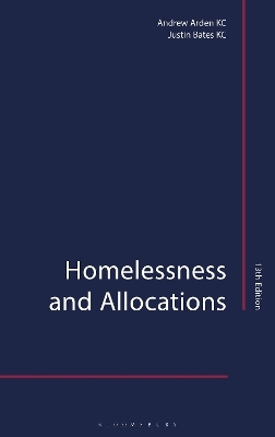 Homelessness and Allocations - Andrew Arden KC, Justin Bates KC