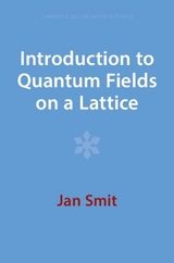 Introduction to Quantum Fields on a Lattice - Smit, Jan