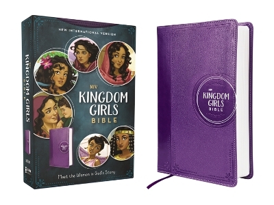 NIV, Kingdom Girls Bible, Full Color, Leathersoft, Purple, Comfort Print - Jean E. Syswerda