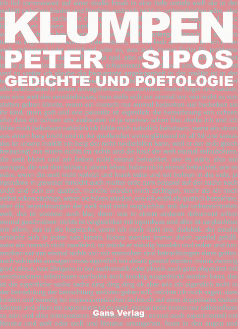 Klumpen - Peter Sipos