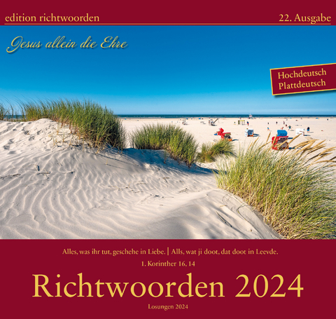 Richtwoorden Kalender 2024 - Kroon Helmut