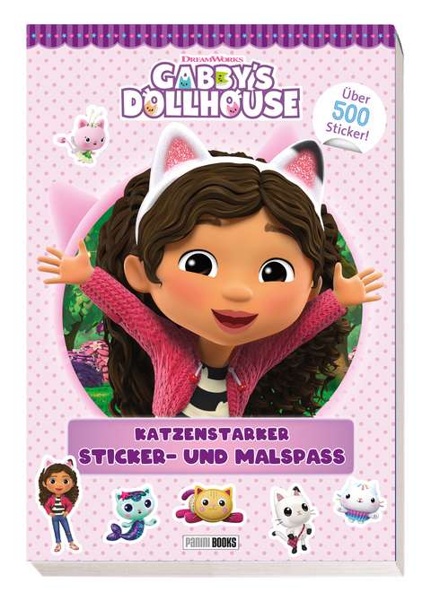 Gabby's Dollhouse: Katzenstarker Sticker- und Malspaß -  Panini