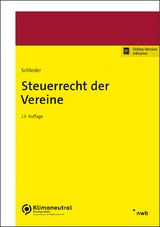 Steuerrecht der Vereine - Schleder, Herbert; Myßen, Michael; Feierabend, Arlett; Kerst, Andreas; Emser, Carina