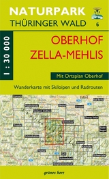 Wanderkarte Oberhof/Zella-Mehlis - 