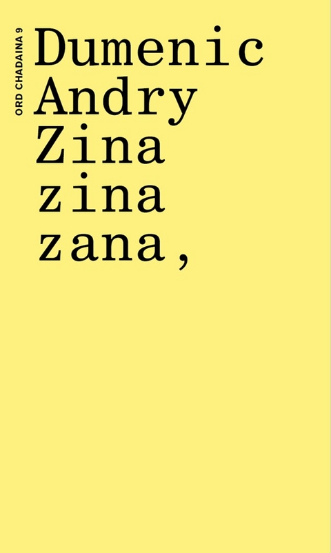 Zina zina zana - Dumenic Andry