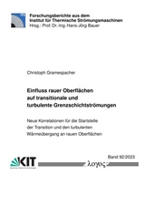 Einfluss rauer Oberflächen auf transitionale und turbulente Grenzschichtströmungen - Christoph Gramespacher