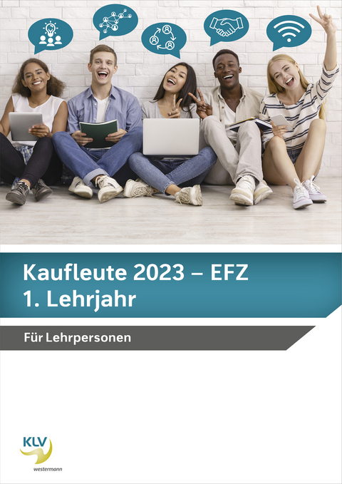 Kaufleute 2023 - EFZ - Dr. Louis Maag, Roland Geschwend, Judith Bausinger, Antonia Payr-Eppisser