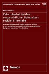 Reformbedarf bei den sorgerechtlichen Befugnissen sozialer Elternteile - Kathrin Weise