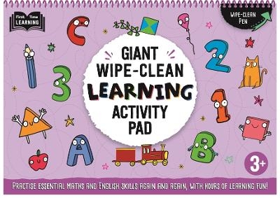 3+ Giant Wipe-Clean Learning Activity Pad -  Autumn Publishing