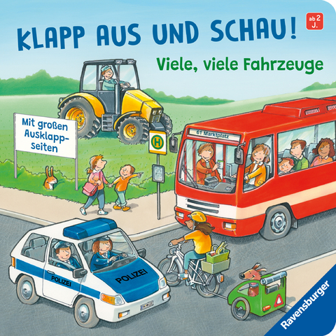 Klapp aus und schau! Viele, viele Fahrzeuge - Ralf Butschkow